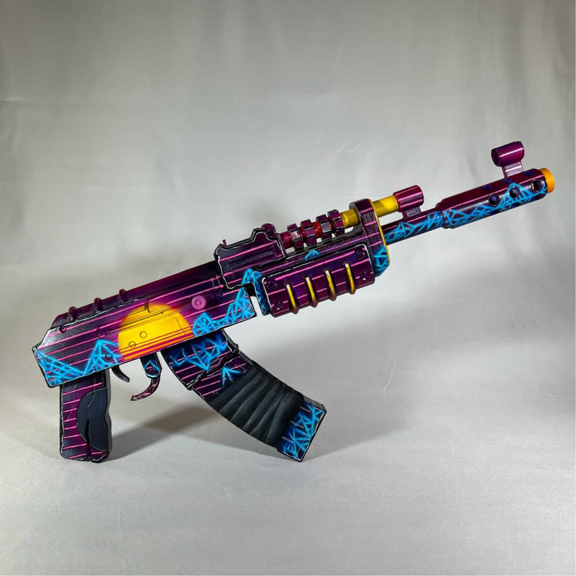 Rust Retrowave Skin AK