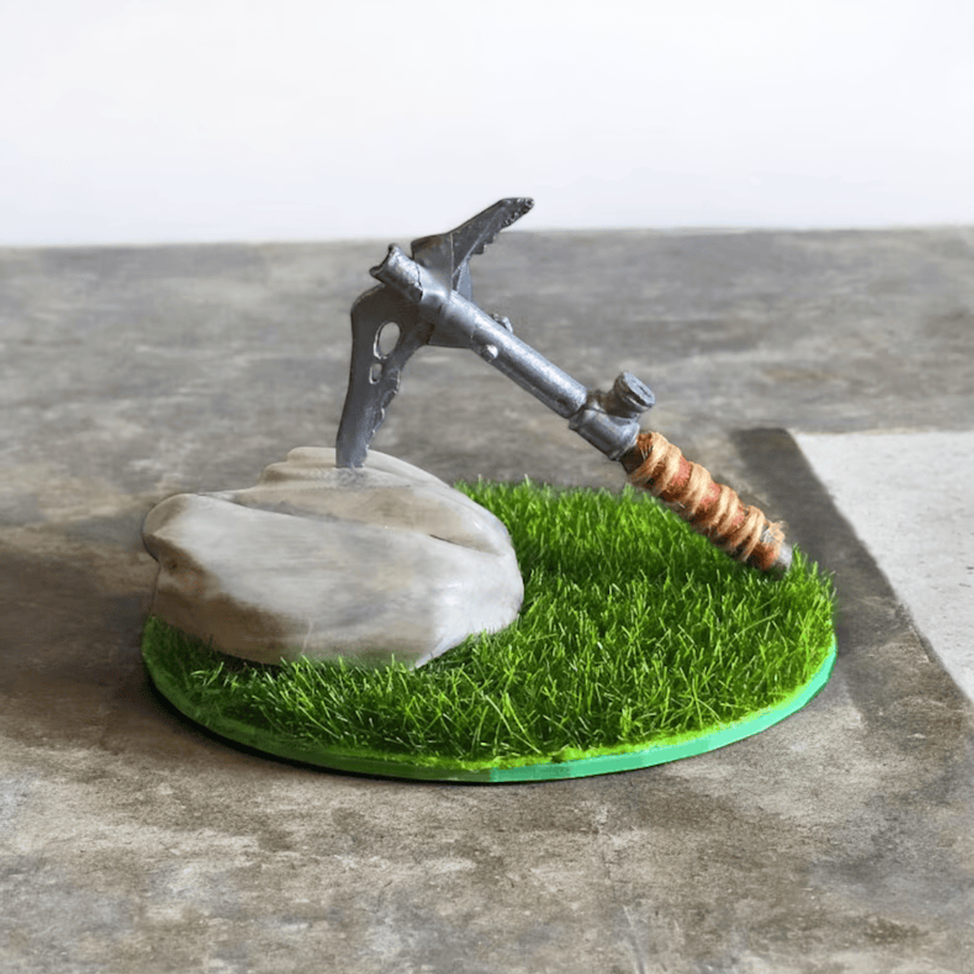 Rust Salvaged Pickaxe