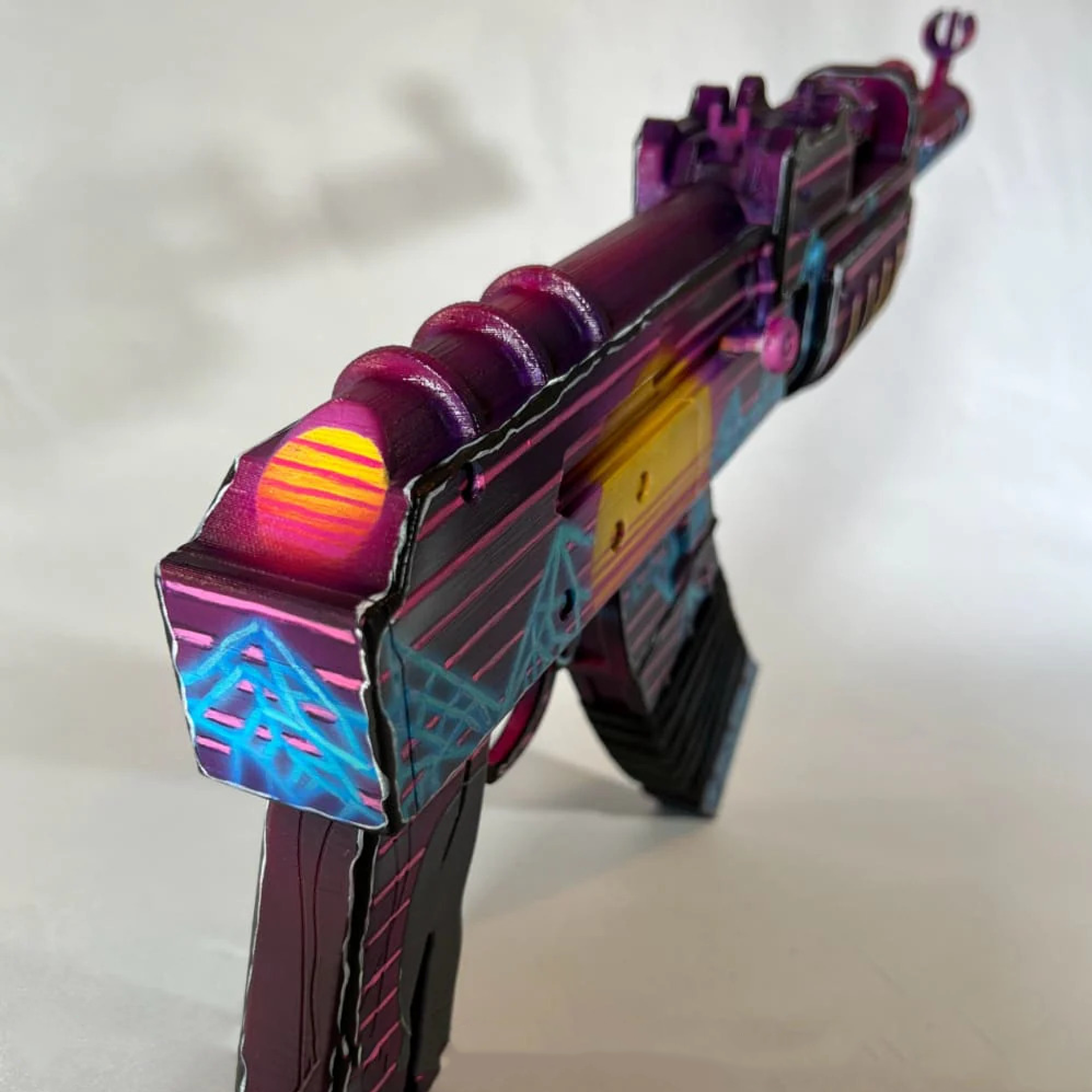 Rust Retrowave Skin AK