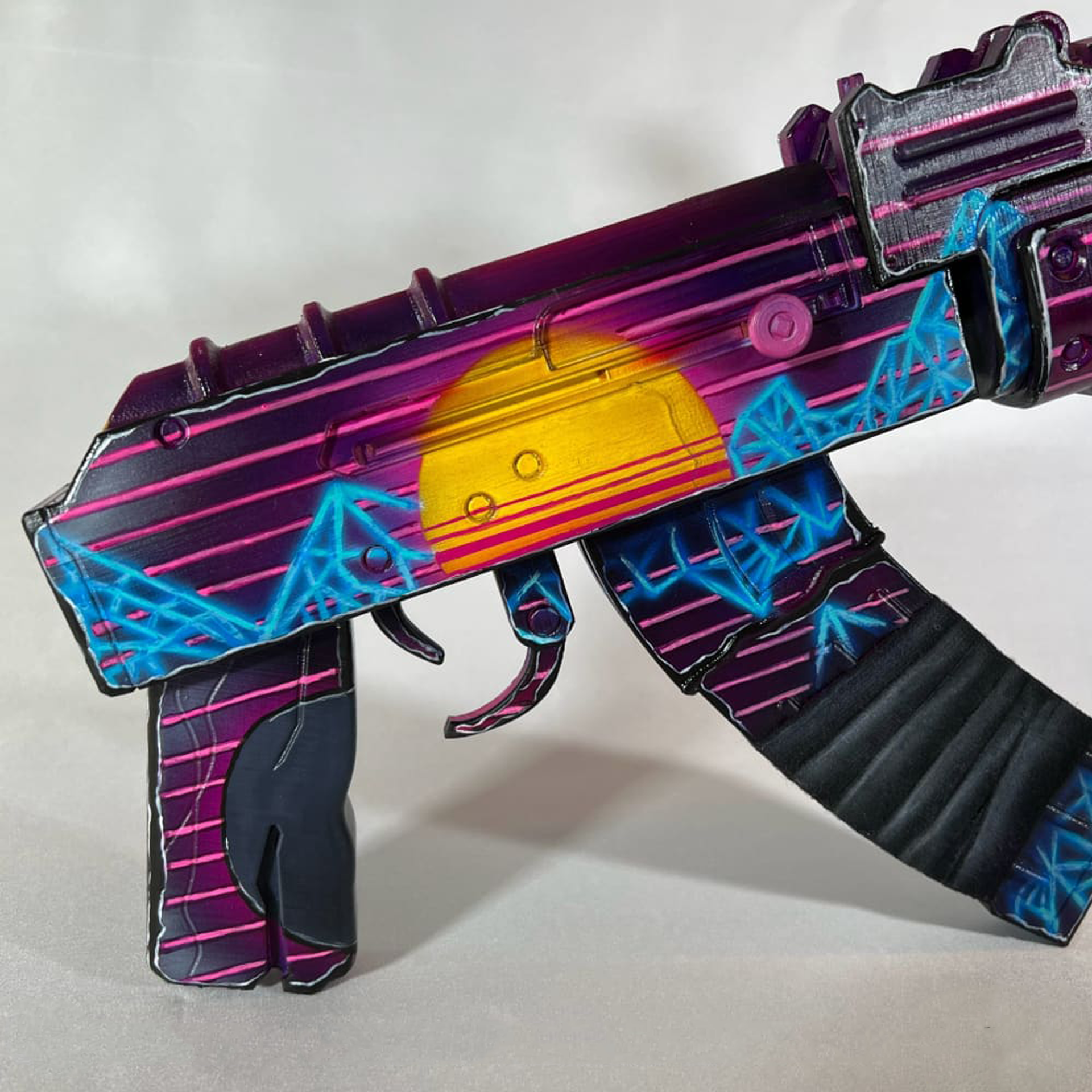 Rust Retrowave Skin AK