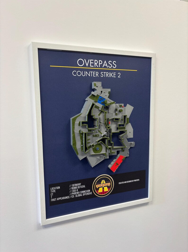 Counterstrike Overpass Wall Art product image 2
