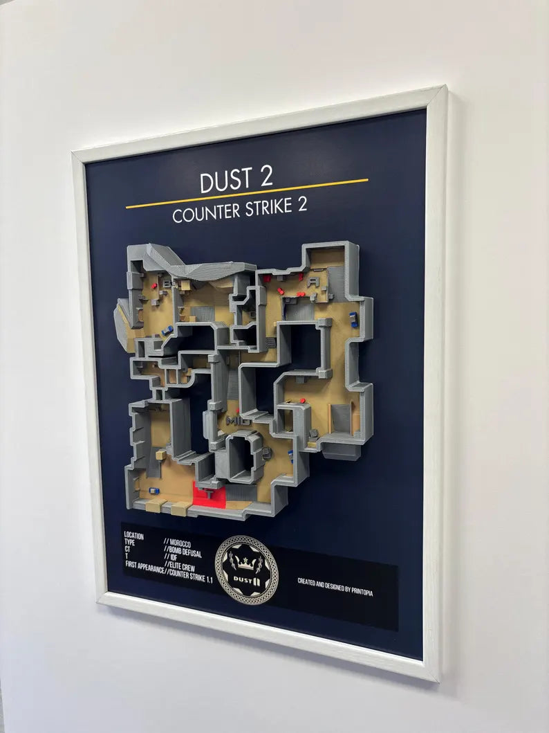 Counterstrike Dust 2 Wall Art