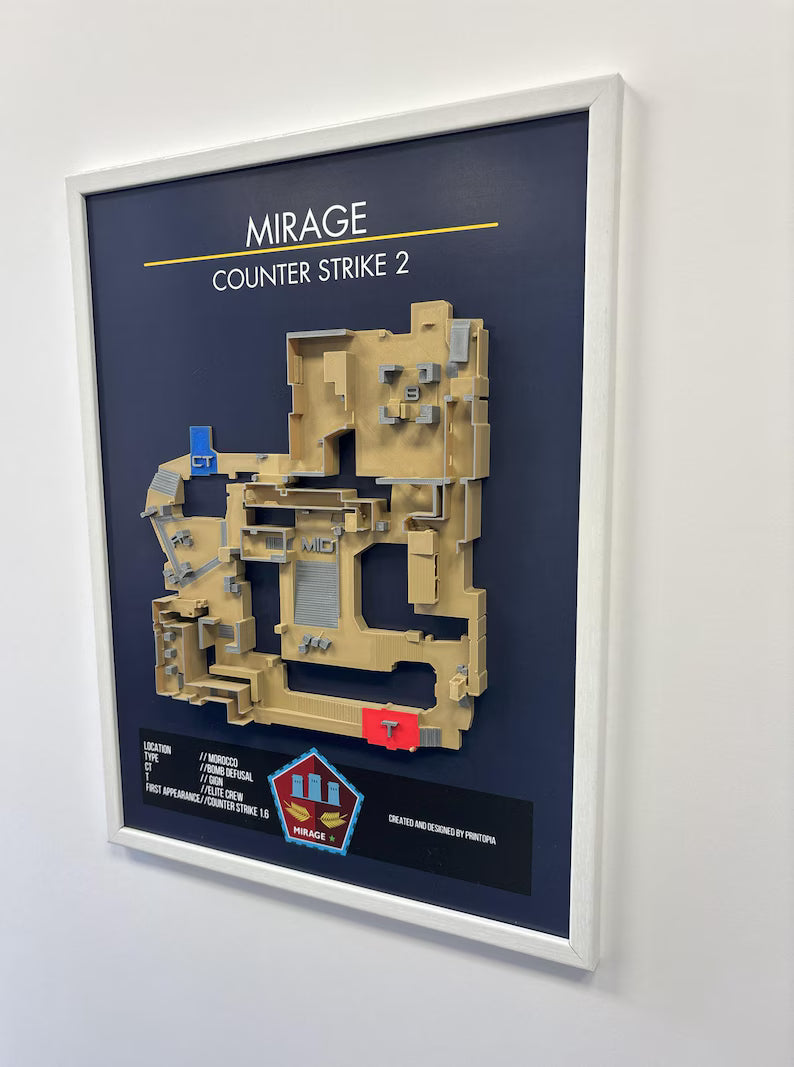 Counterstrike Mirage Wall Art