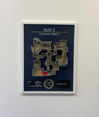 Counterstrike Dust 2 Wall Art