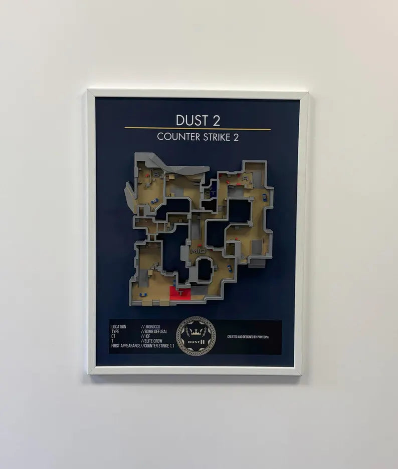 Counterstrike Dust 2 Wall Art
