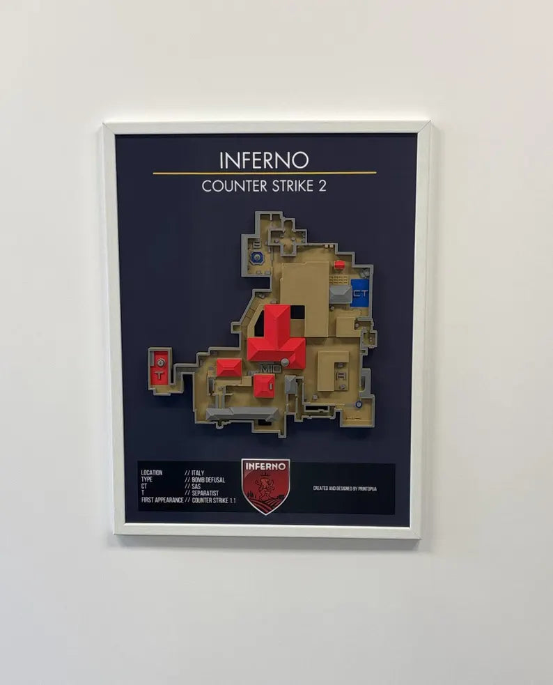 Counterstrike Inferno Wall Art