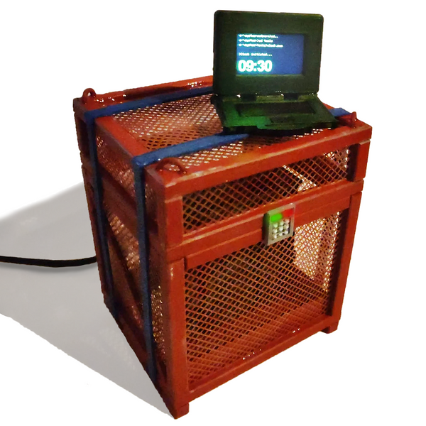 Rust Locked Crate product image 1